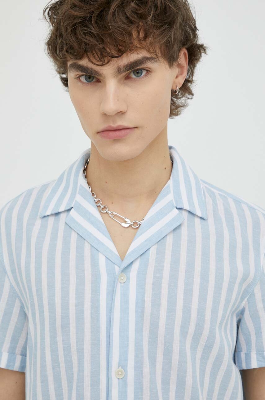 Πουκάμισο με μείγμα από λινό Drykorn φωτογραφία