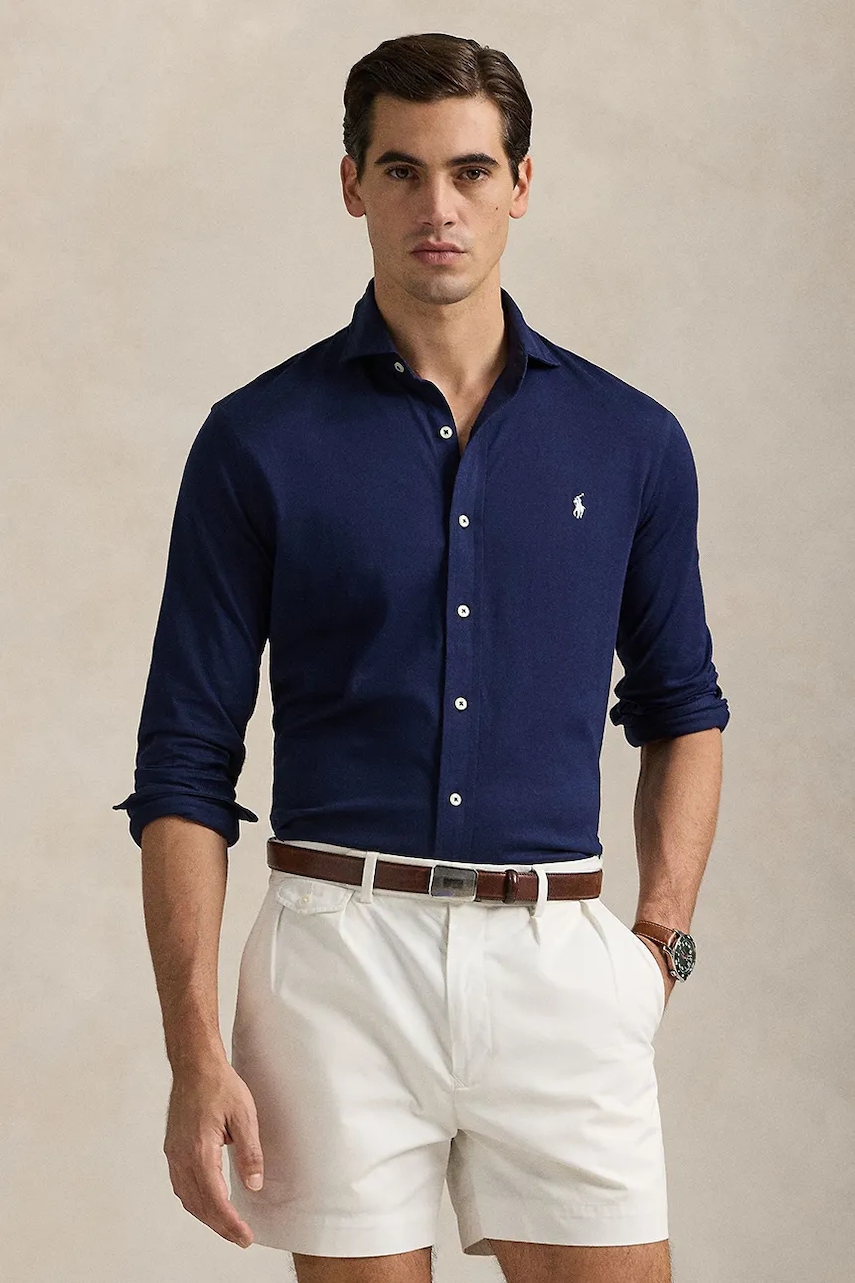 Polo Ralph Lauren camicia in cotone uomo