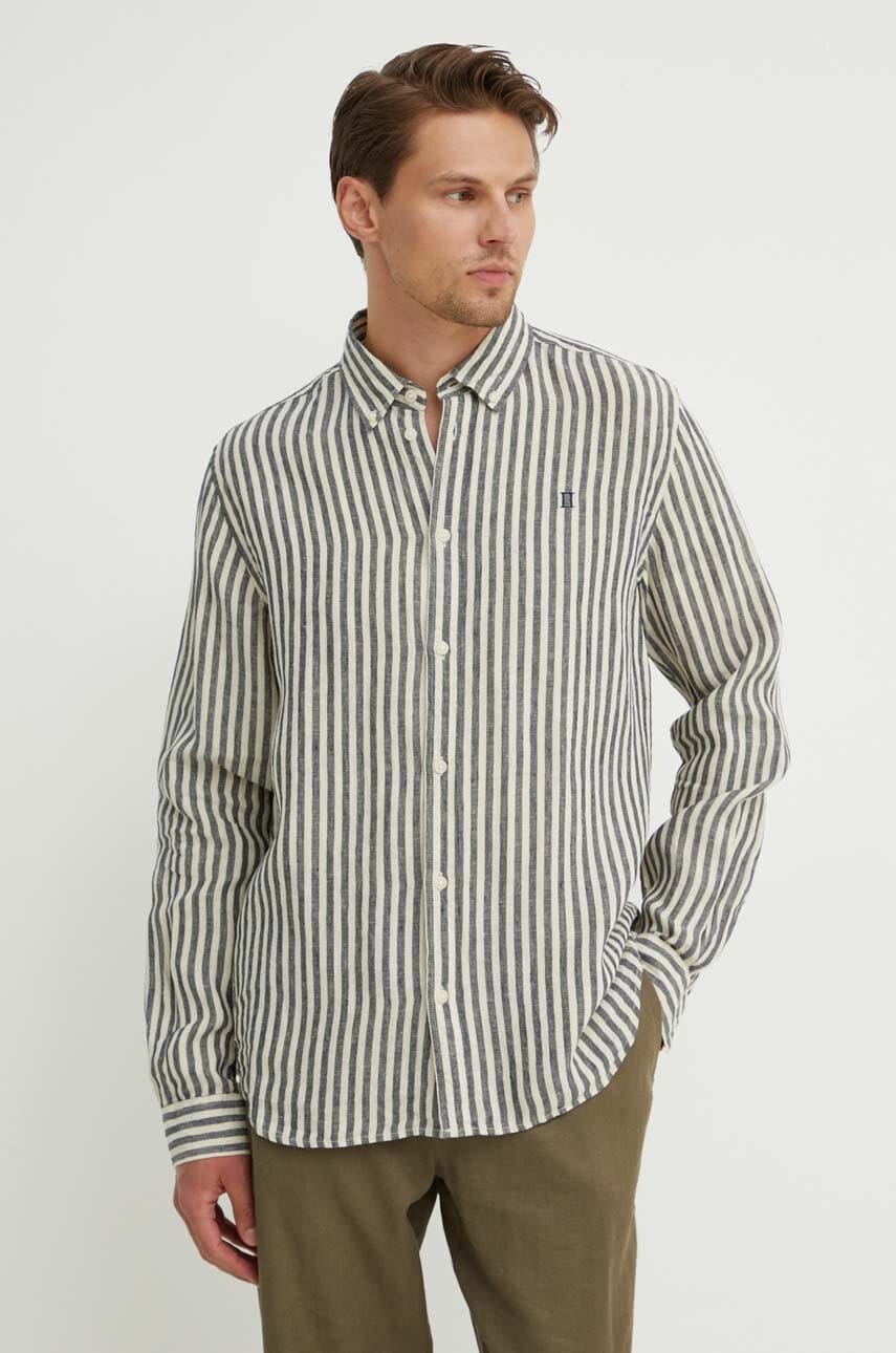 Les Deux camasa de in culoarea bej, regular