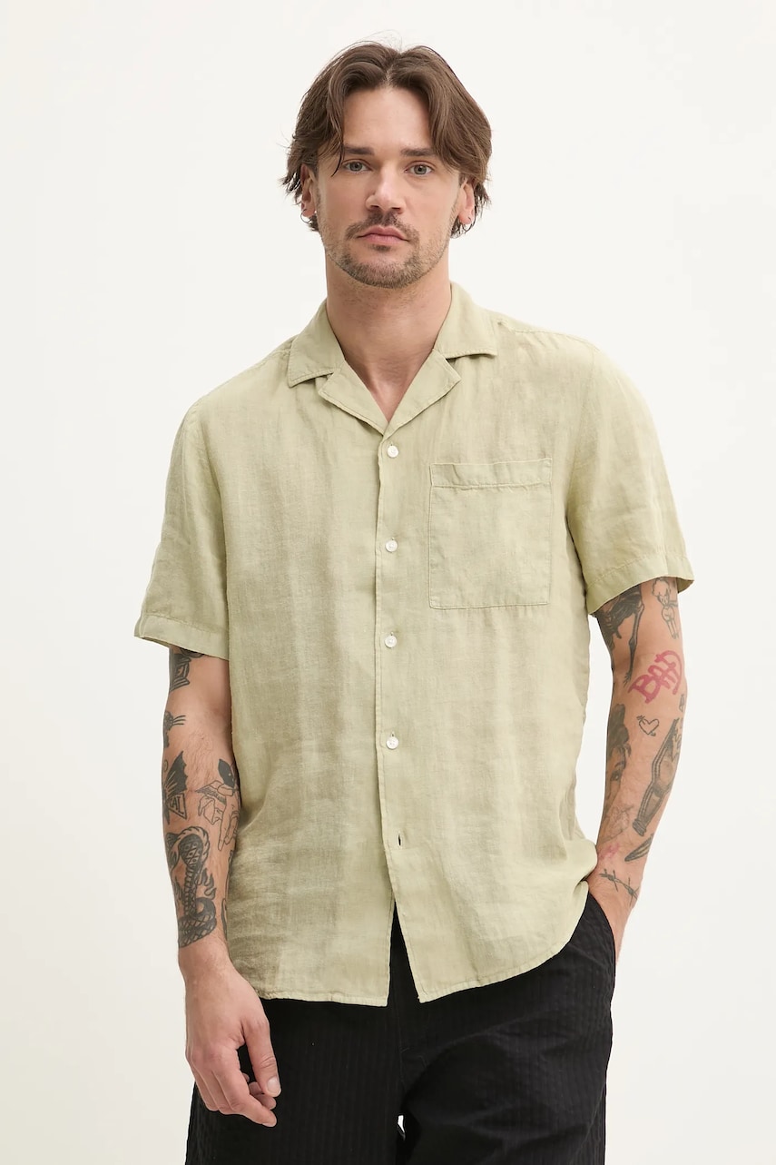 HUGO camasa de in culoarea verde, regular, 50490761
