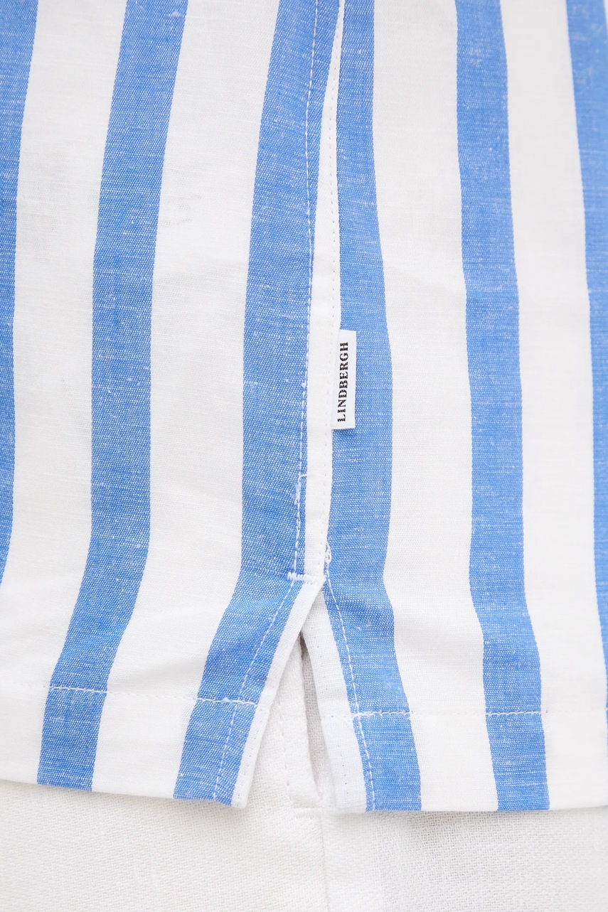 Πουκάμισο με μείγμα από λινό Lindbergh φωτογραφία