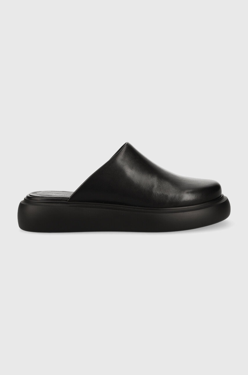 

Кожени чехли Vagabond Shoemakers BLENDA в черно с платформа 5519.001.20, Черен