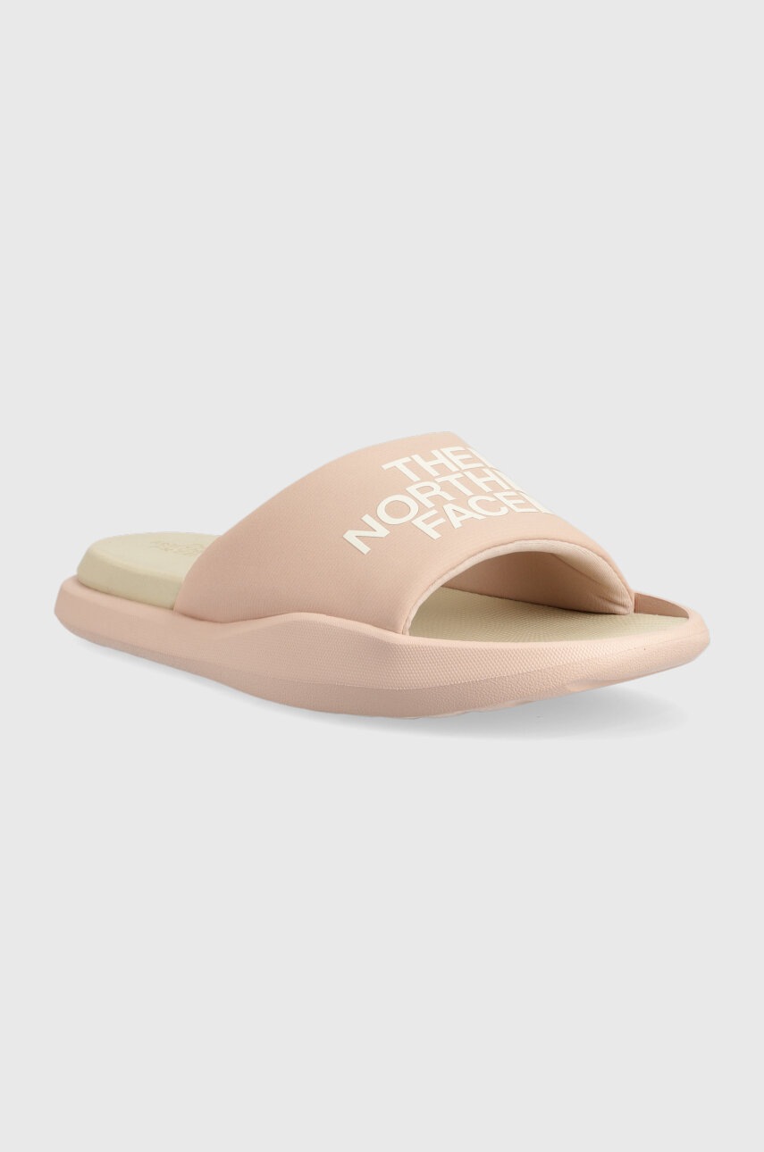 

Кожаные шлепанцы The North Face TRIARCH SLIDE женские цвет розовый