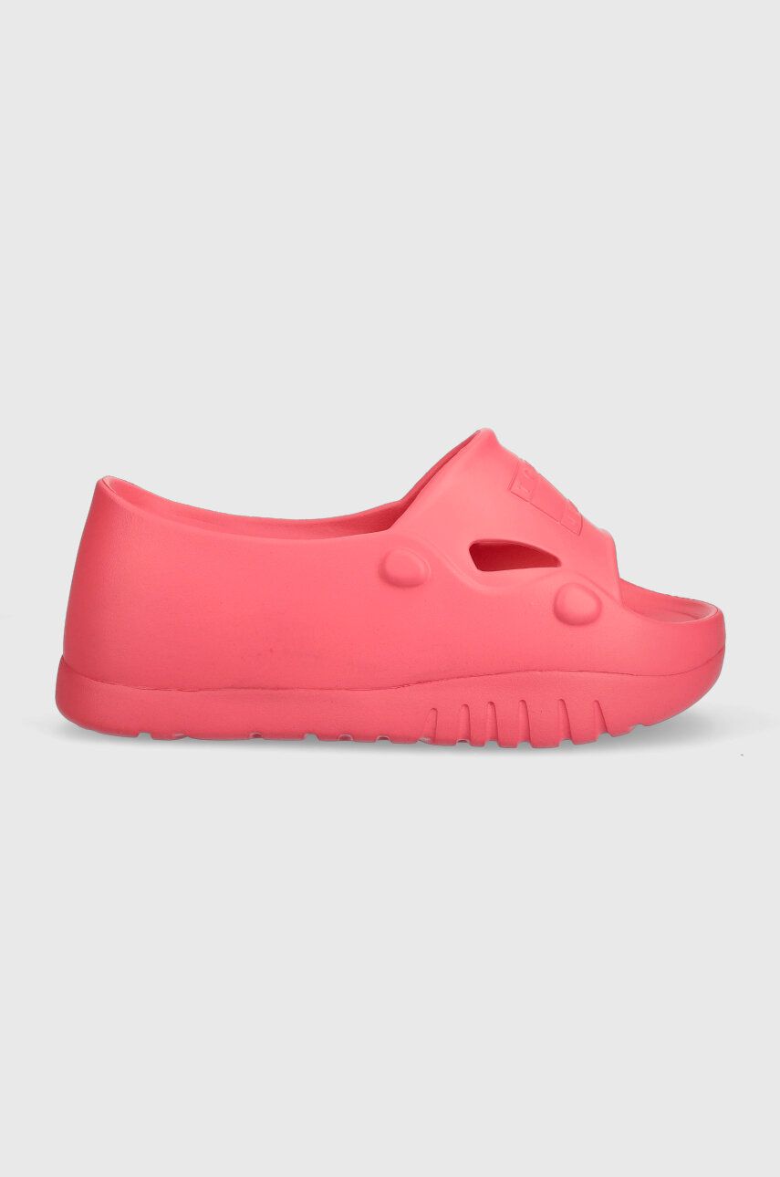 Tommy Jeans papuci FREEDOM FLATF POOL femei, culoarea roz, toc pana, EN0EN02145 answear.ro