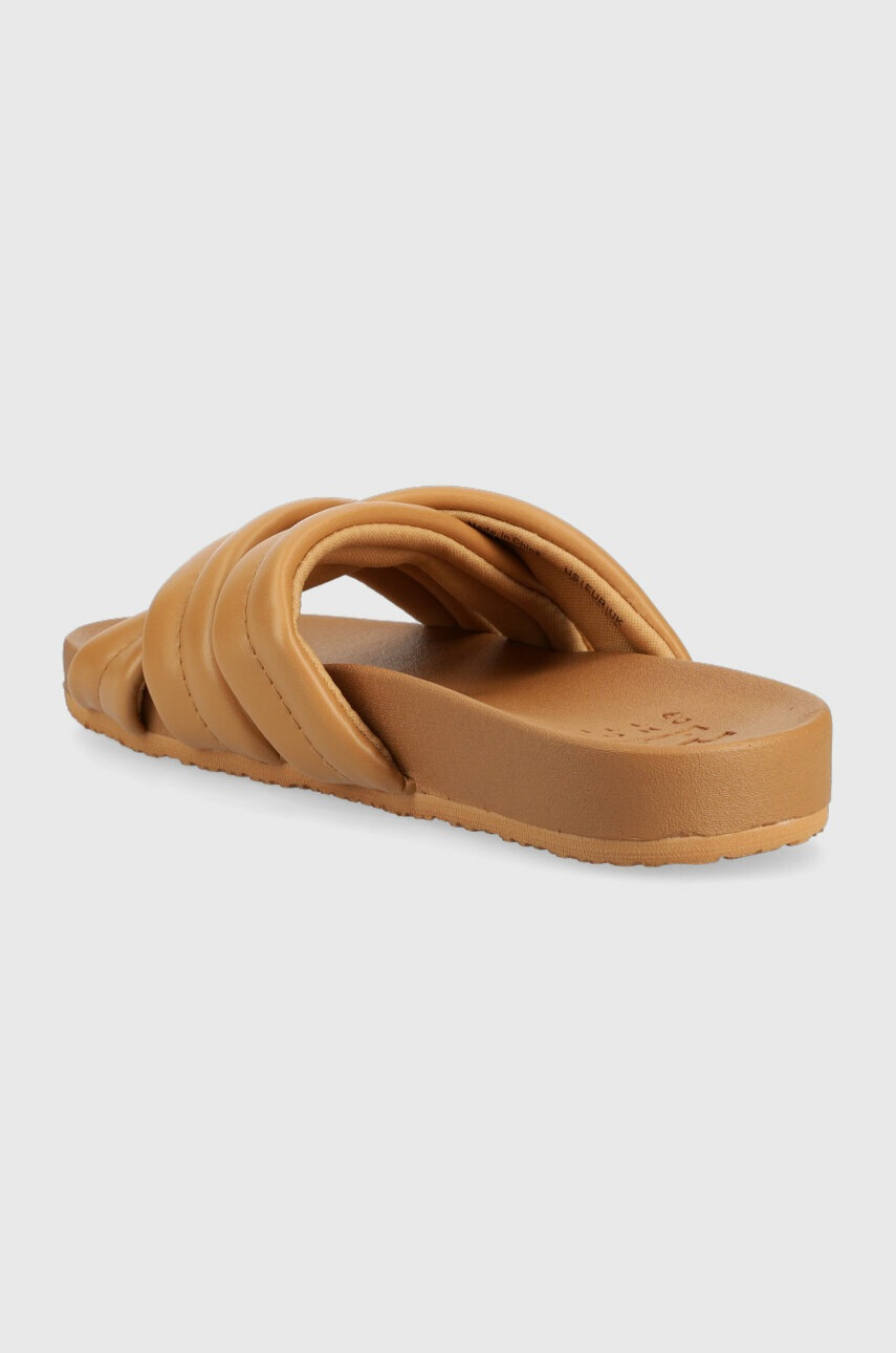 Παντόφλες Billabong χρώμα: καφέ φωτογραφία