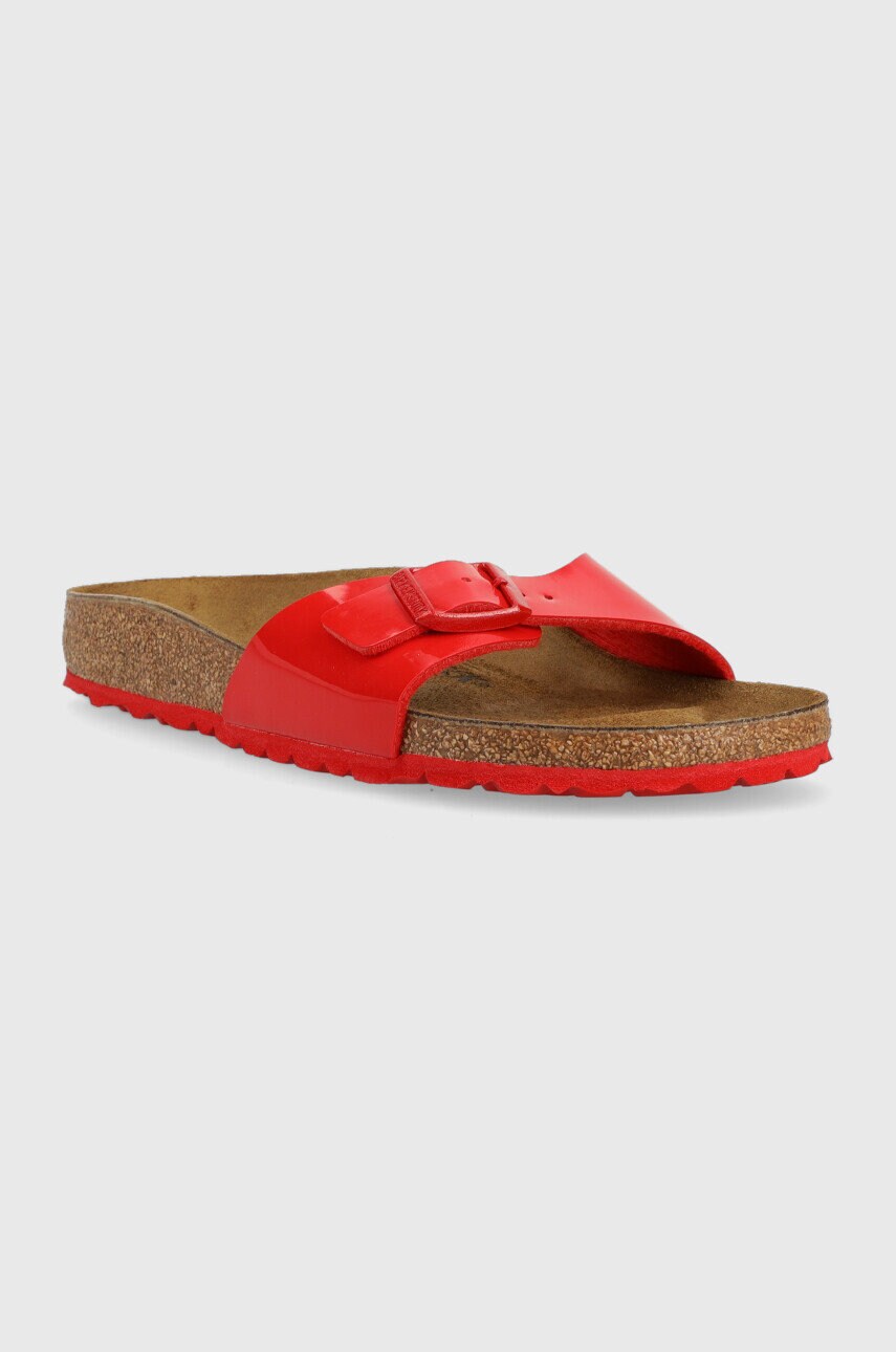 

Шльопанці Birkenstock Madrid жіночі колір червоний 1024111