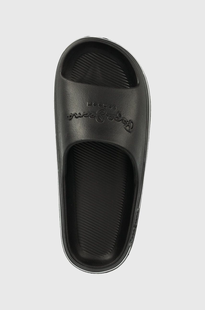 Natikače Pepe Jeans BEACH SLIDE Za žene, Boja: Crna, PLS70131