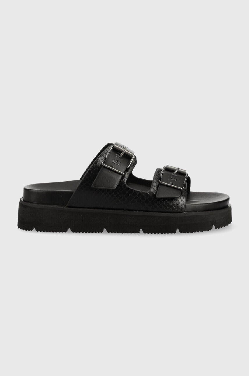 

Шльопанці Pepe Jeans POLA жіночі колір чорний PLS90597