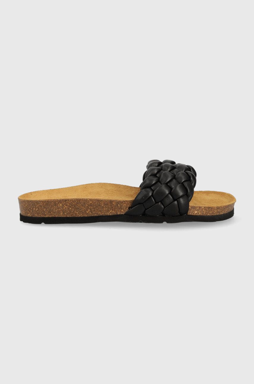 Pantofle Pepe Jeans OBAN dámské, černá barva, PLS90608