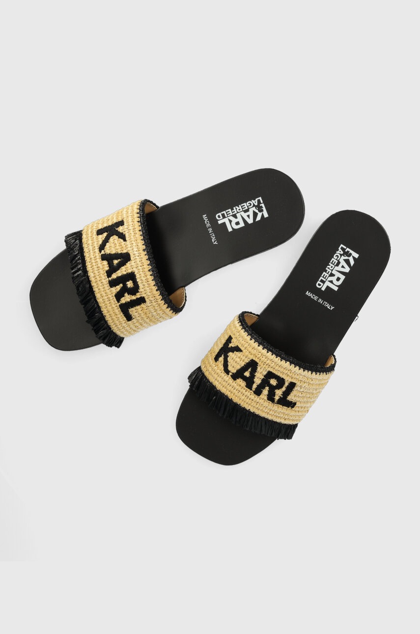 

Шльопанці Karl Lagerfeld SKOOT III жіночі колір чорний