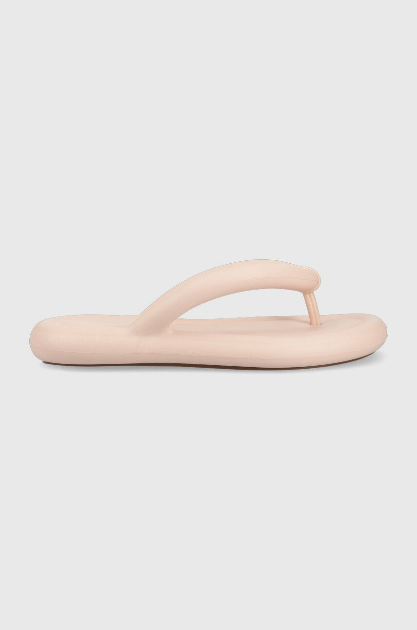 Levně Žabky Melissa MELISSA FLIP FLOP FREE AD dámské, béžová barva, na plochém podpatku, M.33531.AI390