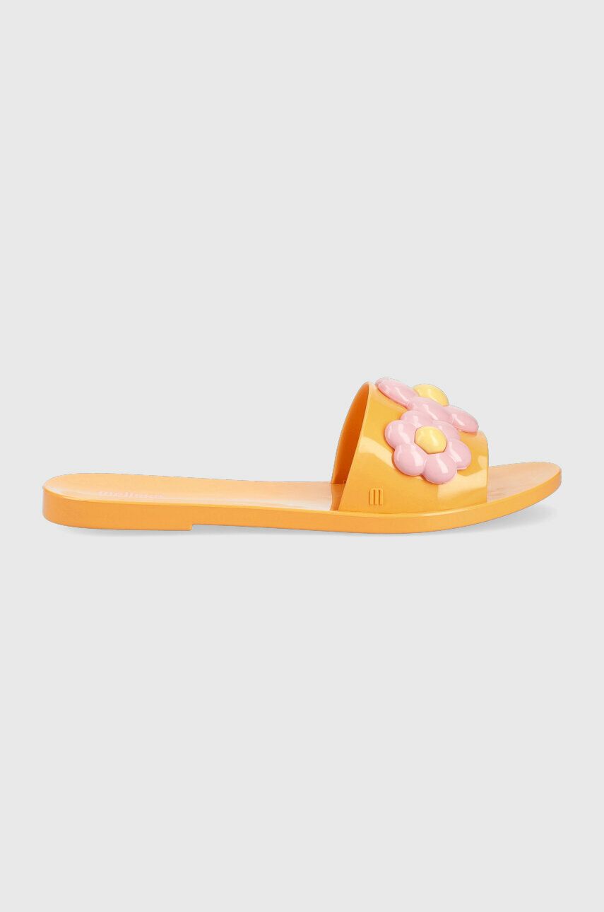 Pantofle Melissa MELISSA BABE SPRING AD dámské, oranžová barva - oranžová -  Svršek: Umělá hmot