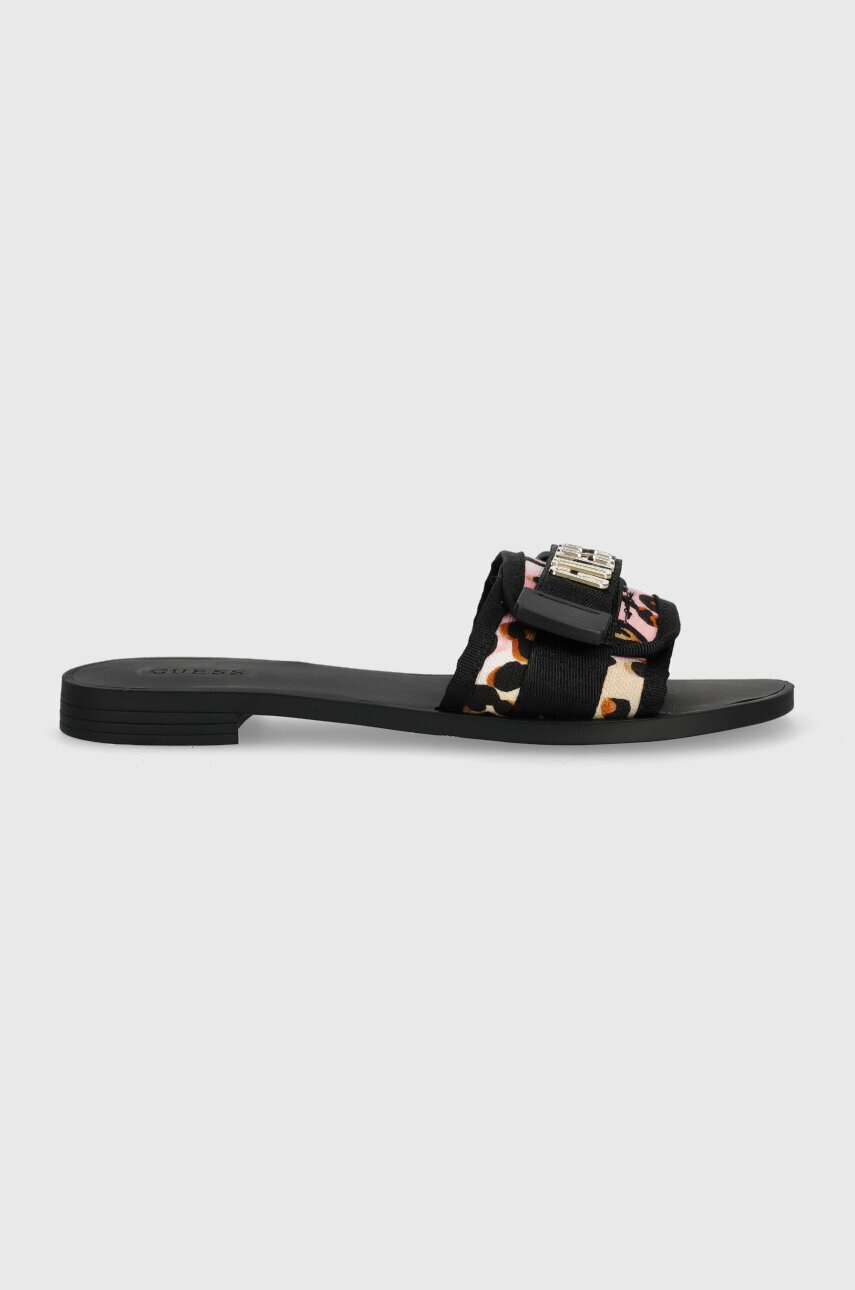

Шлепанцы Guess ELYZE2 женские цвет чёрный FL6E2L FAP19
