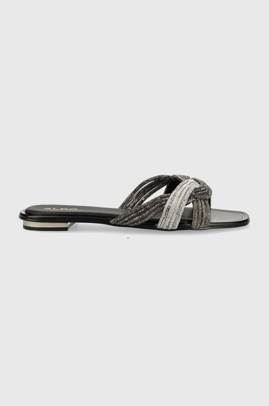 Pantofle Aldo Naira dámské, stříbrná barva, 13578768. Naira - stříbrná -  Svršek: Umělá hmota