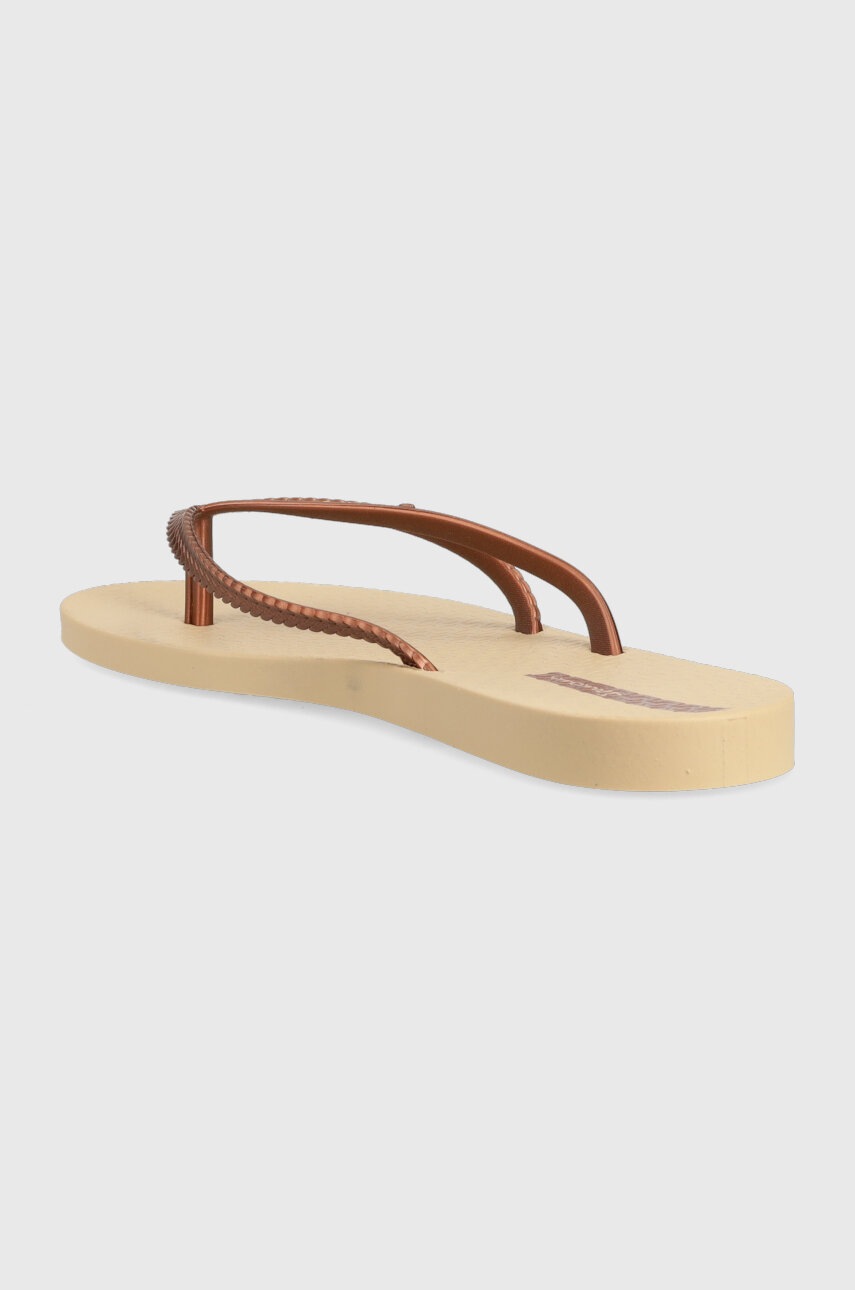 Ipanema flip-flop BOSSA FEM bézs, női, lapos talpú, 82067-21975 termék 2. képe