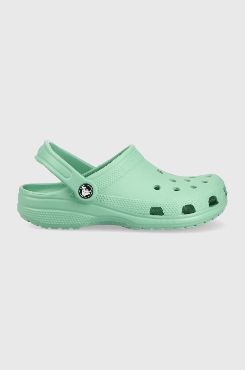 Pantofle Crocs Classic dámské, tyrkysová barva, 10001, 10001.3UG-3UG - tyrkysová -  Svršek: Umě