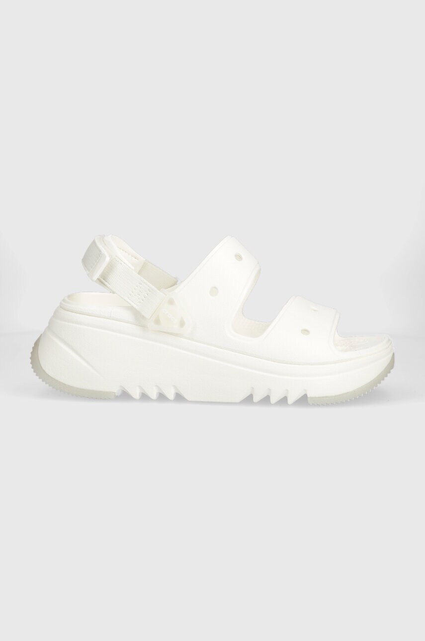 

Сандалии Crocs Classic Hiker Xscape Sandal женские цвет белый на платформе 208181