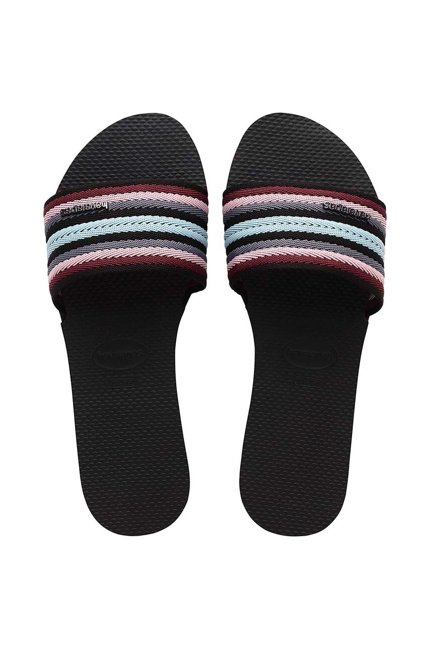 Havaianas Papuci You Malta Mix Femei, Culoarea Negru, 4147021.0090