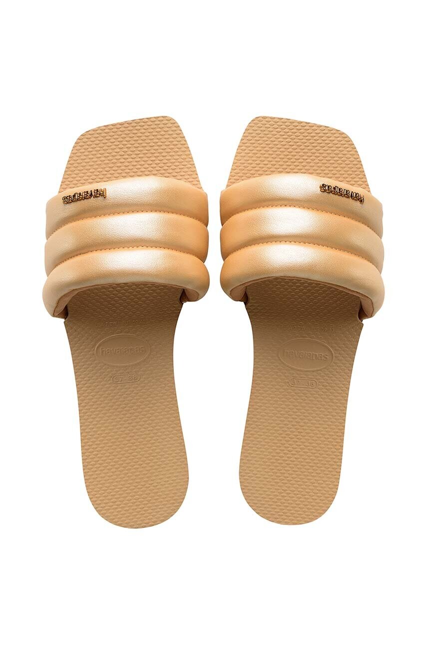 

Чехли Havaianas YOU MILAN METALLIC в златисто 4148336, Злато
