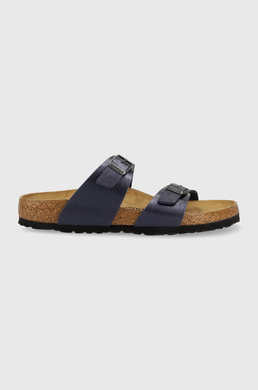 

Шлепанцы Birkenstock женские цвет синий