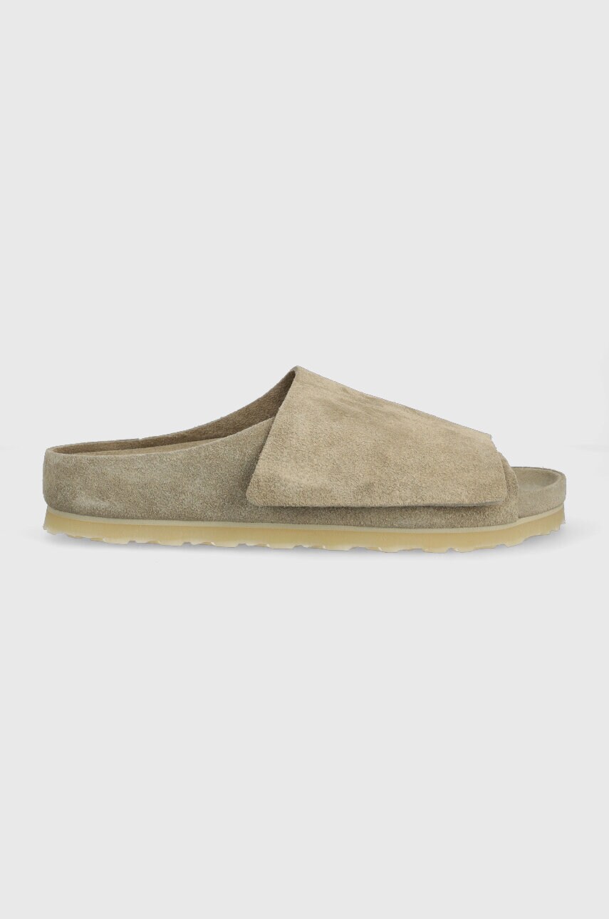 

Замшевые шлепанцы Birkenstock Los Feliz женские цвет бежевый