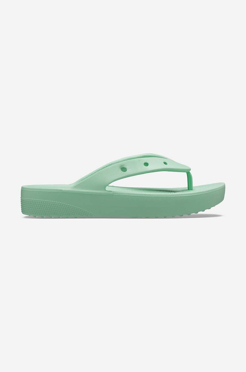 

Джапанки Crocs Classic Platfrom 207714 в тюркоазено с платформа, Тюркоазен