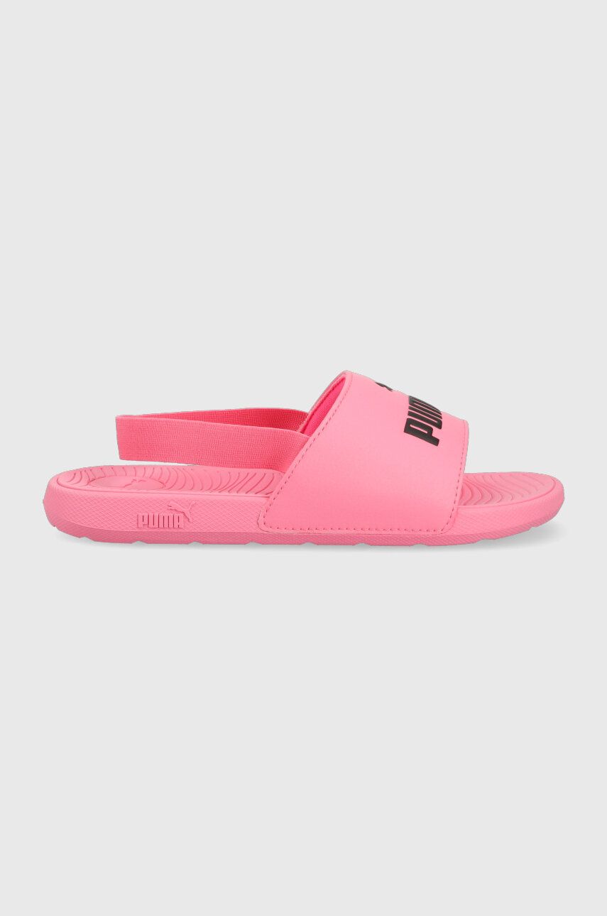 Dětské sandály Puma Cool Cat 2.0 Backstrap AC PS růžová barva - růžová -  Svršek: Umělá hmota