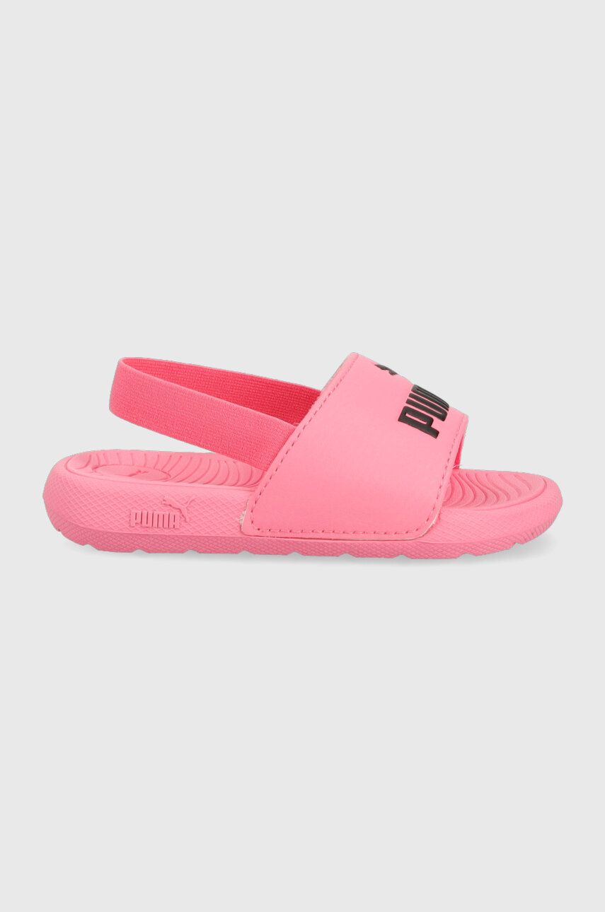 Puma sandale copii Cool Cat 2.0 Backstrap AC Inf culoarea roz