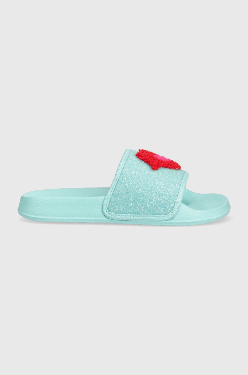 

Дитячі шльопанці Agatha Ruiz de la Prada колір бірюзовий