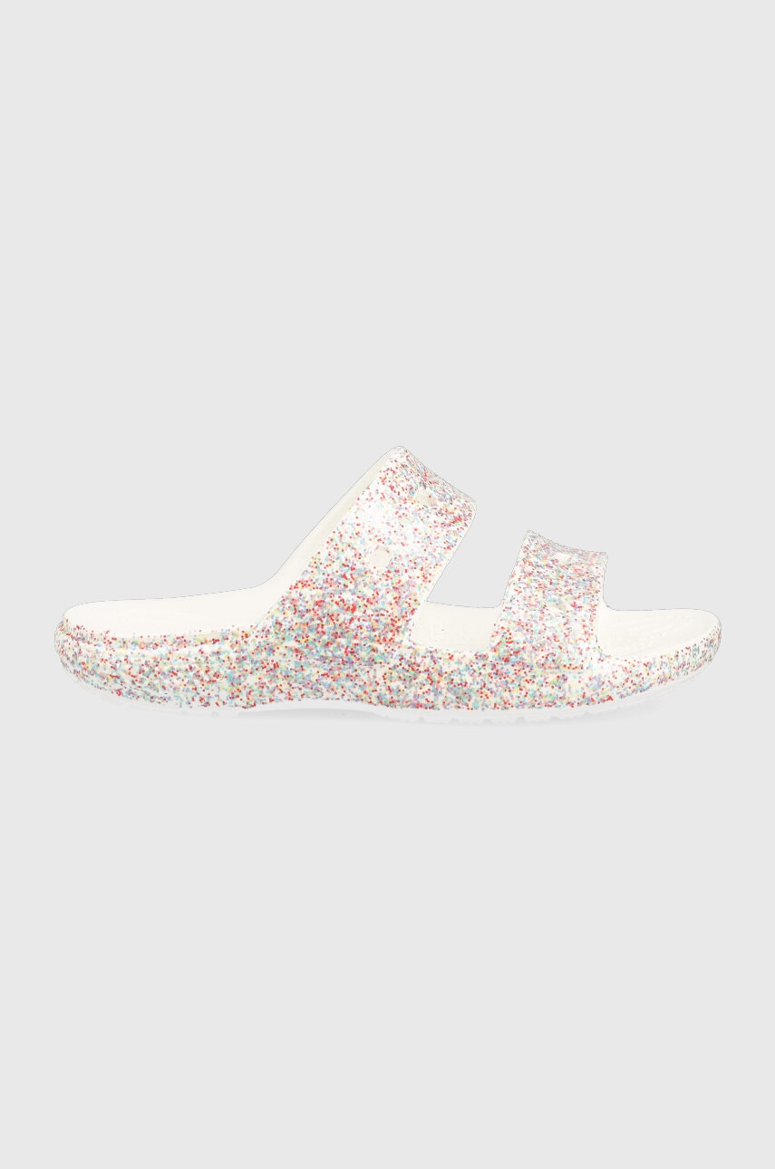 Crocs slapi copii CLASSIC SPRINKLE GLITTER