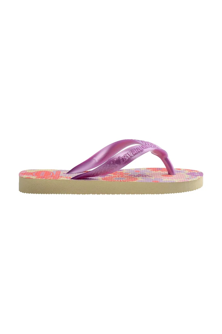 Детские вьетнамки Havaianas FLORES цвет фиолетовый