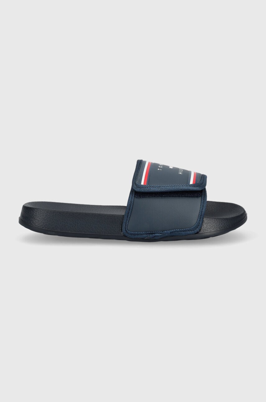 

Дитячі шльопанці Tommy Hilfiger колір синій