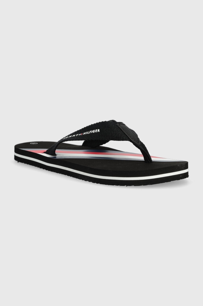 Детские вьетнамки Tommy Hilfiger цвет чёрный Детские вьетнамки Tommy Hilfiger цвет чёрный