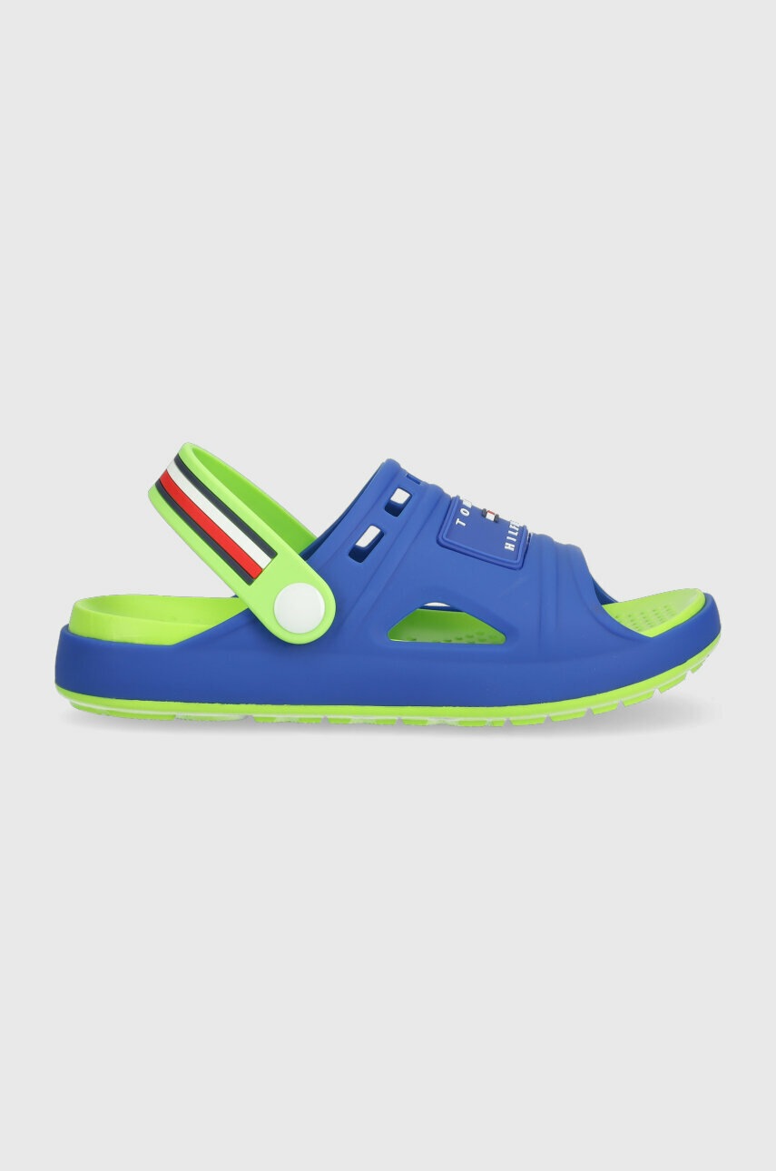 

Детски чехли Tommy Hilfiger в синьо, Син