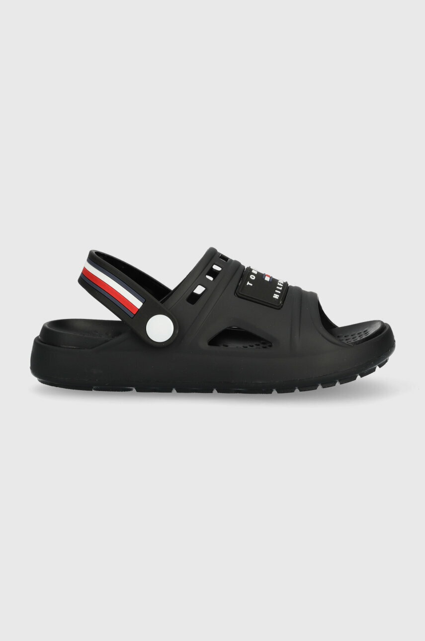 

Детские шлепанцы Tommy Hilfiger цвет чёрный