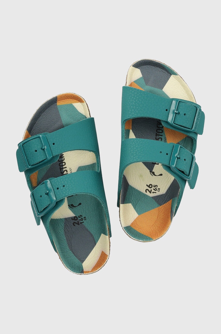 

Детски чехли Birkenstock в тюркоазено, Тюркоазен