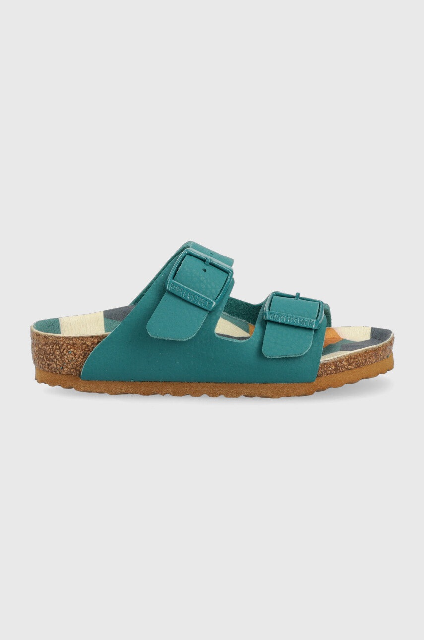 

Дитячі шльопанці Birkenstock колір бірюзовий