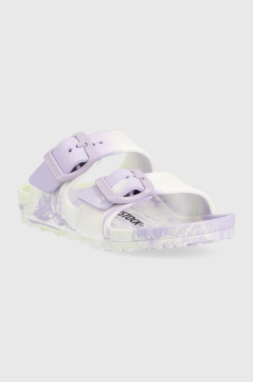 

Детские шлепанцы Birkenstock цвет фиолетовый
