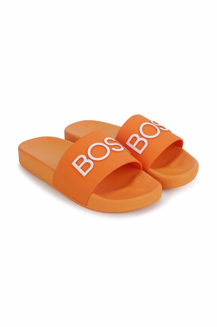 

Детски чехли BOSS в оранжево, Оранжев