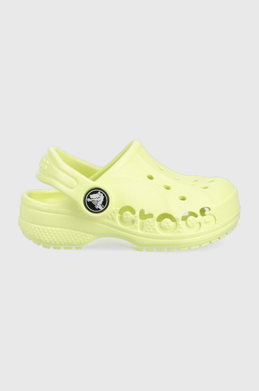 

Детски чехли Crocs в зелено, Зелен