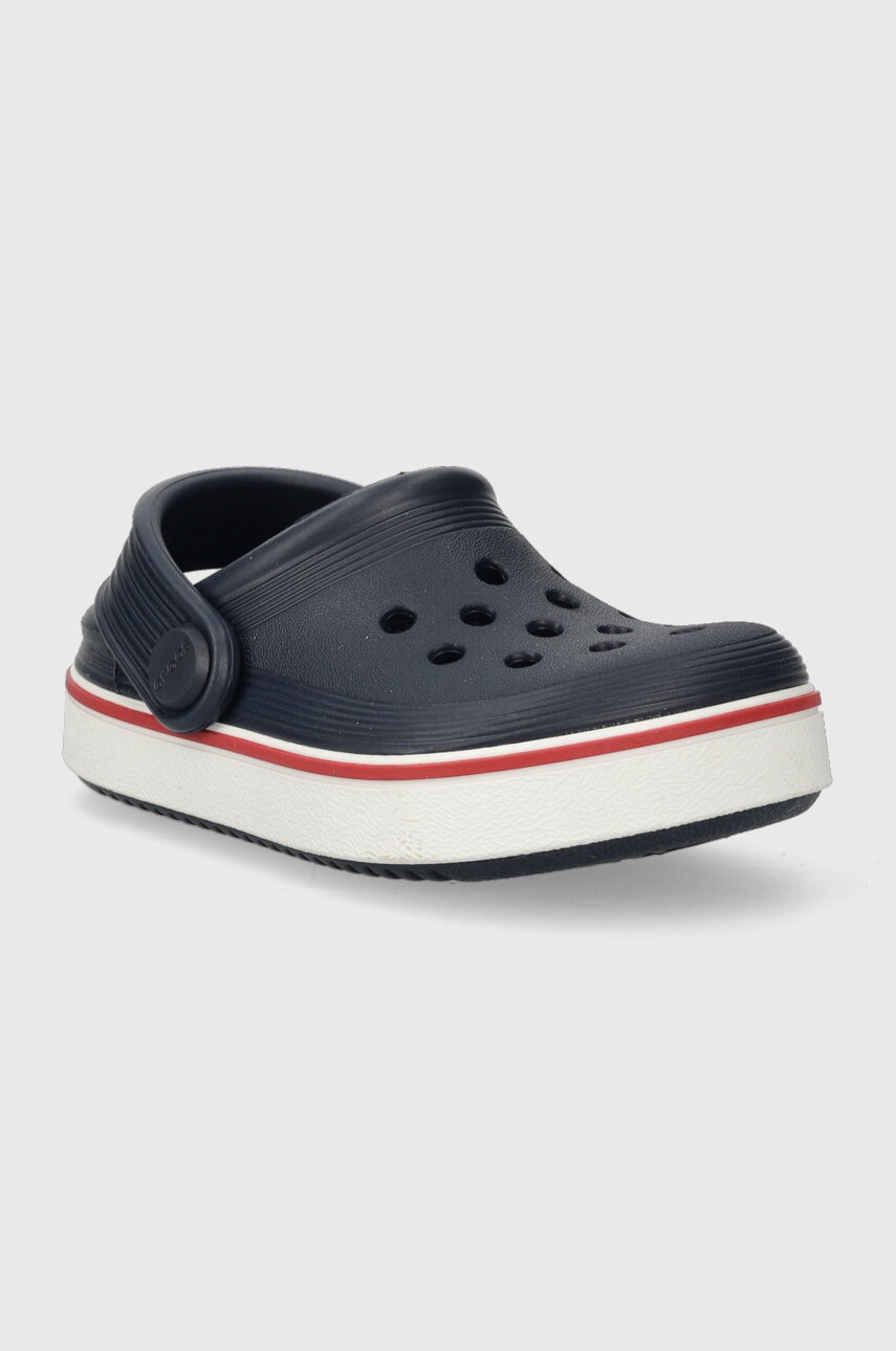 Детские шлепанцы Crocs CROCBAND CLEAN CLOG цвет синий в Днепре Детские шлепанцы Crocs CROCBAND CLEAN CLOG цвет синий в Днепре