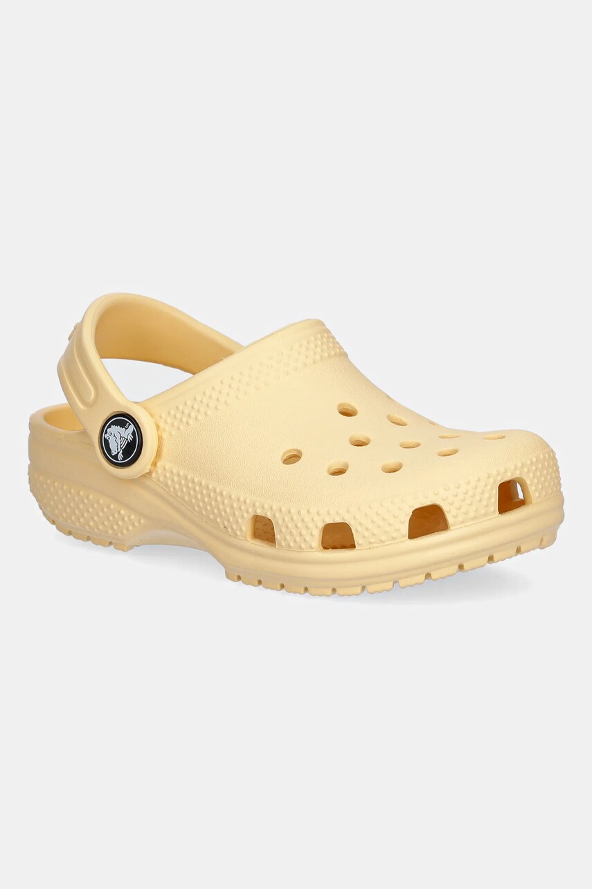 Crocs slapi copii culoarea turcoaz, 206990