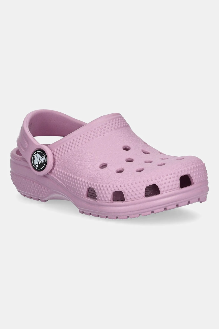 Crocs șlapi copii culoarea turcoaz, 206990