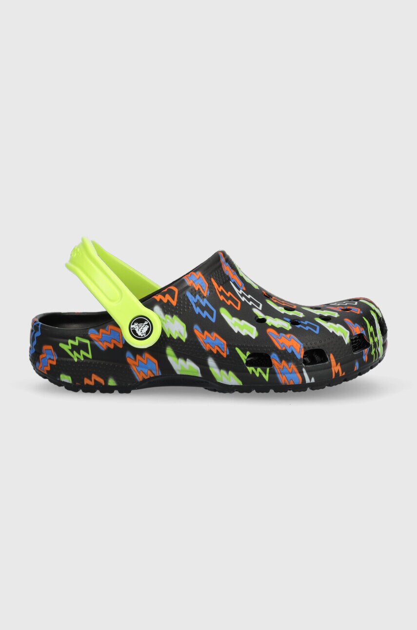 

Детски чехли Crocs в черно, Черен