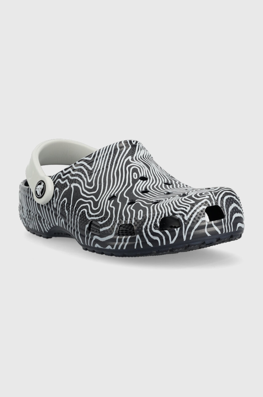 Дитячі шльопанці Crocs колір синій