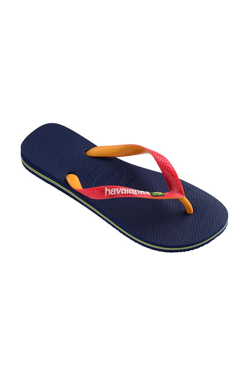 Дитячі в'єтнамки Havaianas BRASIL MIX колір синій Дитячі в'єтнамки Havaianas BRASIL MIX колір синій