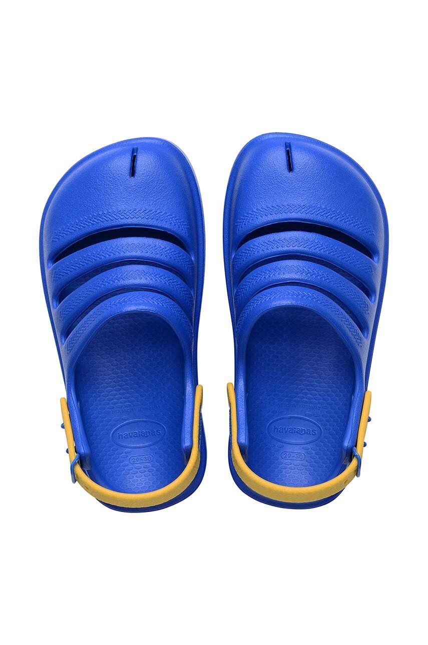 Dětské sandály Havaianas CLOG - modrá -  Svršek: Umělá hmota Vnitřek: Umělá hmota Pod
