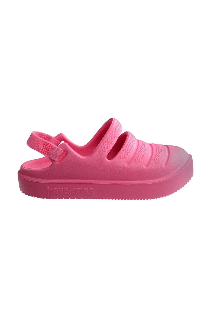 Havaianas Sandale Copii CLOG Culoarea Roz