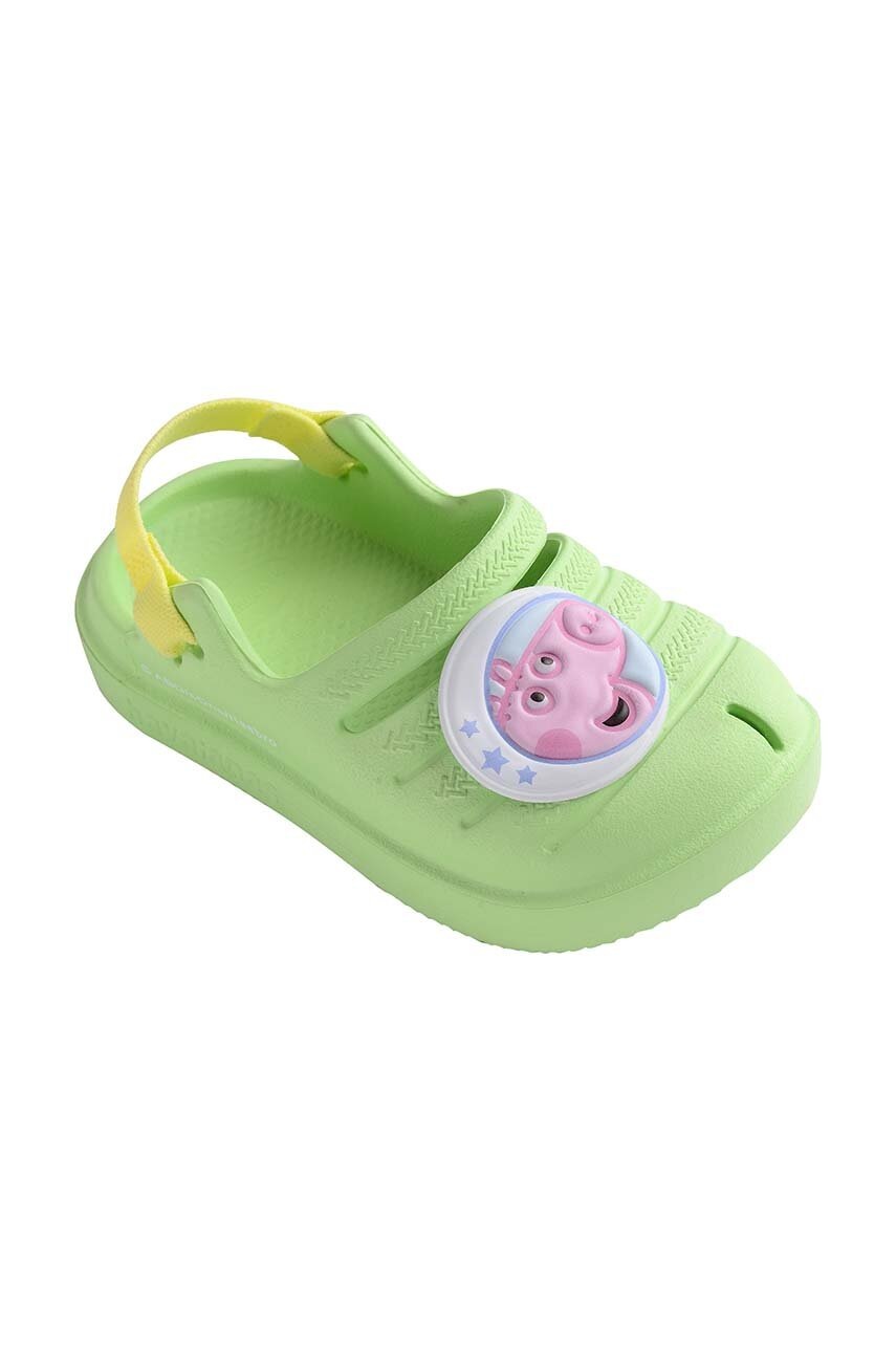 Шльопанці Havaianas CLOG PEPPA PIG колір зелений