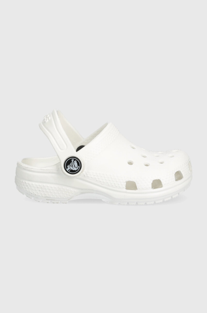 

Детские шлепанцы Crocs Classic Clog цвет белый